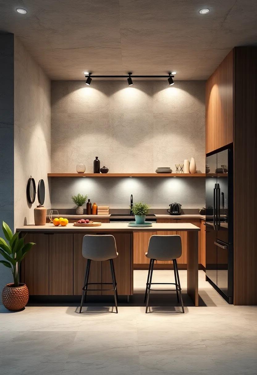 Fold-Down Designs: Install a fold-down breakfast ⁢bar that can be packed away when not in use, maximizing every inch of your kitchen