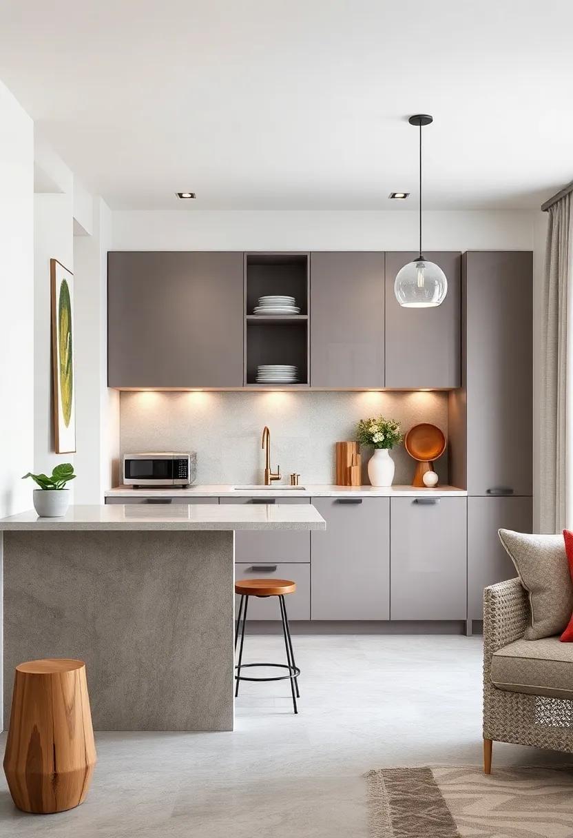 Hidden Appliances: Hide small kitchen appliances within cabinets⁣ or ⁢under the breakfast bar to keep ⁢the space tidy ⁣and clutter-free