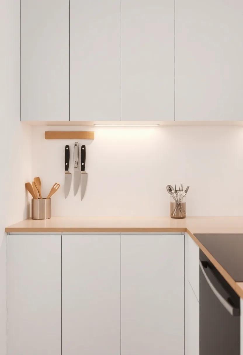 Integrate Magnetic Strips for Convenient ‌Storage‌ of Knives and‍ Tools