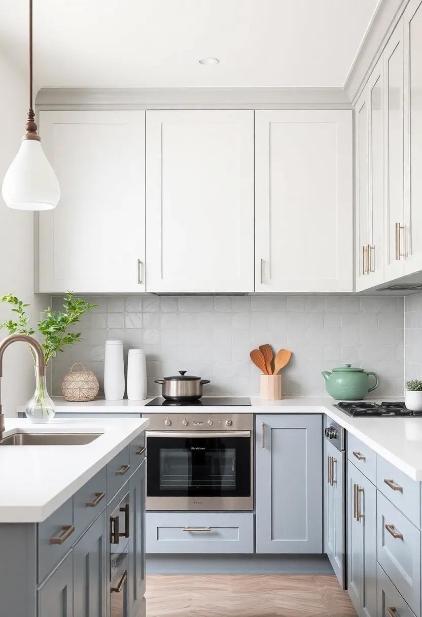 Choose ‍Light Colors⁢ for Walls: Paint walls in soft whites or light pastels to make gray‍ cabinets stand out while ‌keeping the space bright
