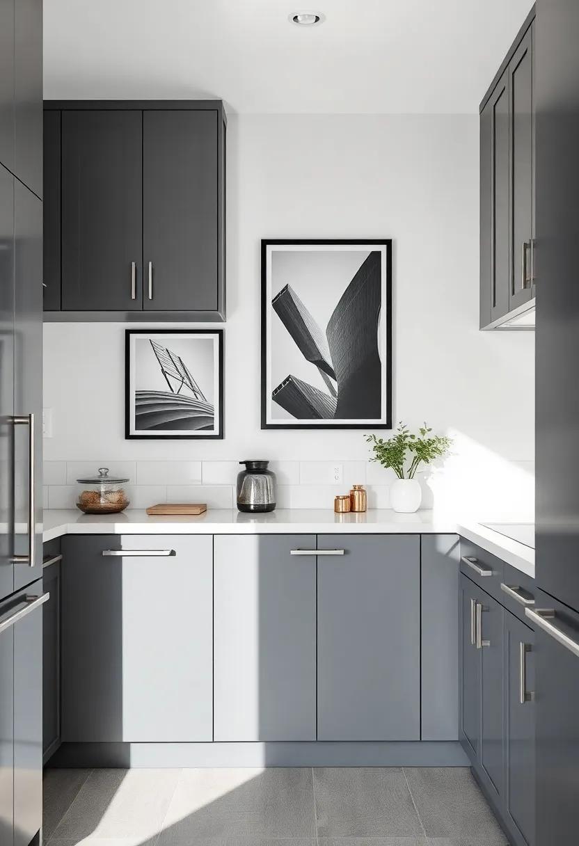 Focal wall of Art: Hang a series of framed art pieces or black-and-white⁢ photos on​ one wall to ‍draw attention away from the limited space