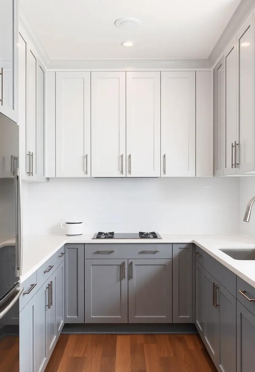 Utilize Vertical Space: Install cabinets that ⁢reach your ceiling to draw the eye upward and make ⁢the kitchen feel larger and airier