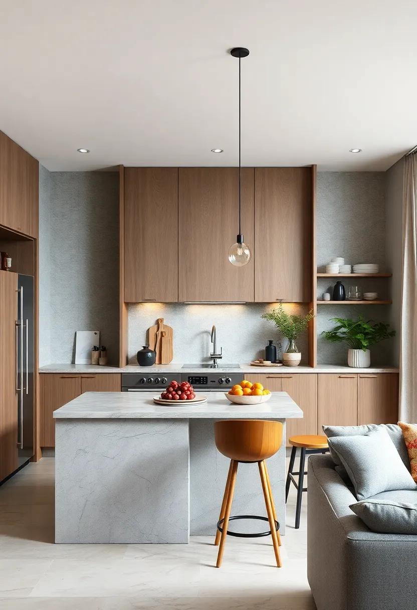 Cozy Breakfast Bar: Design a compact island with a raised breakfast‍ bar to enjoy casual ‍meals together,​ enhancing both utility and intimacy