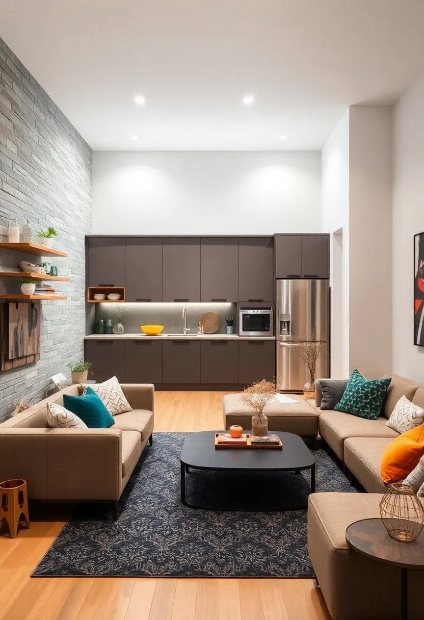 Maximize ‍Corner spaces: Utilize corner⁢ shelves or⁢ L-shaped ​furniture to ‍make ‍use of those often-overlooked areas in your kitchen and living room