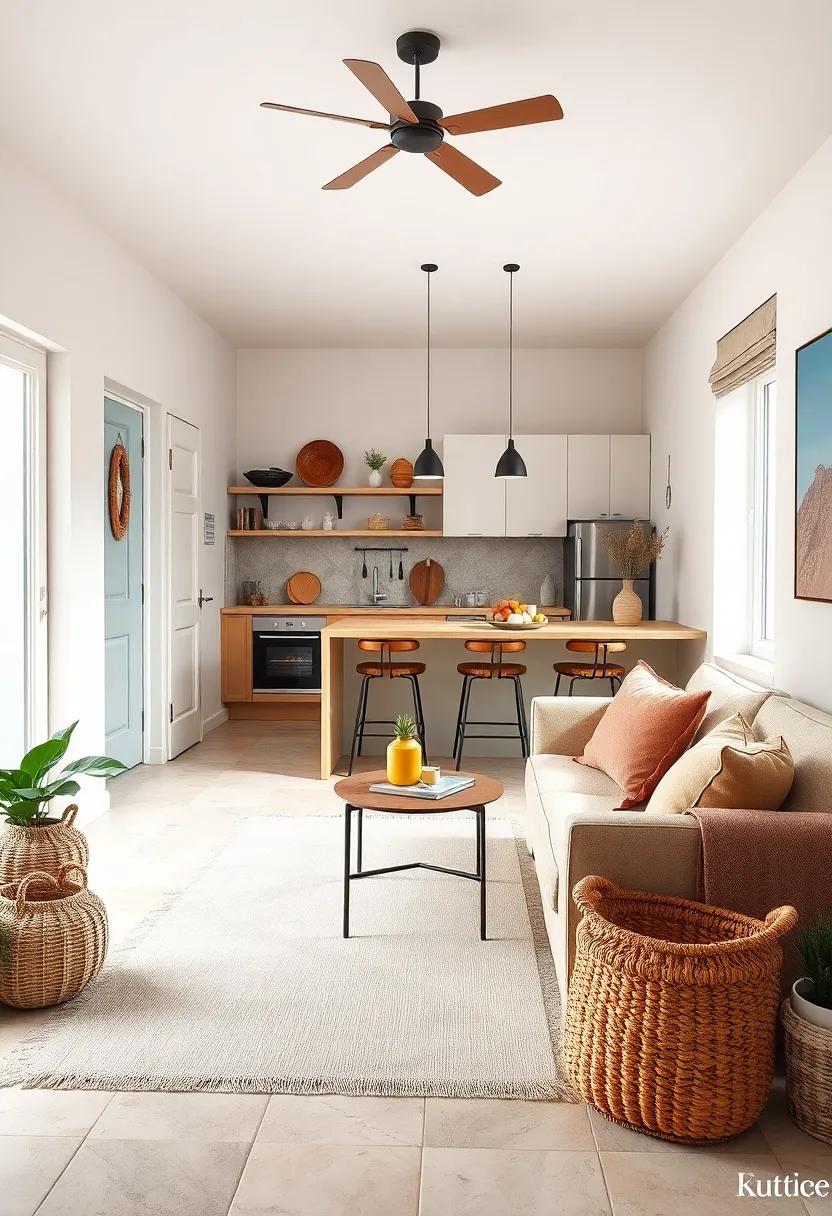 Use Baskets for⁣ Storage: Decorative baskets can add style‌ while hiding clutter, perfect for blankets, magazines, ​or kitchen produce