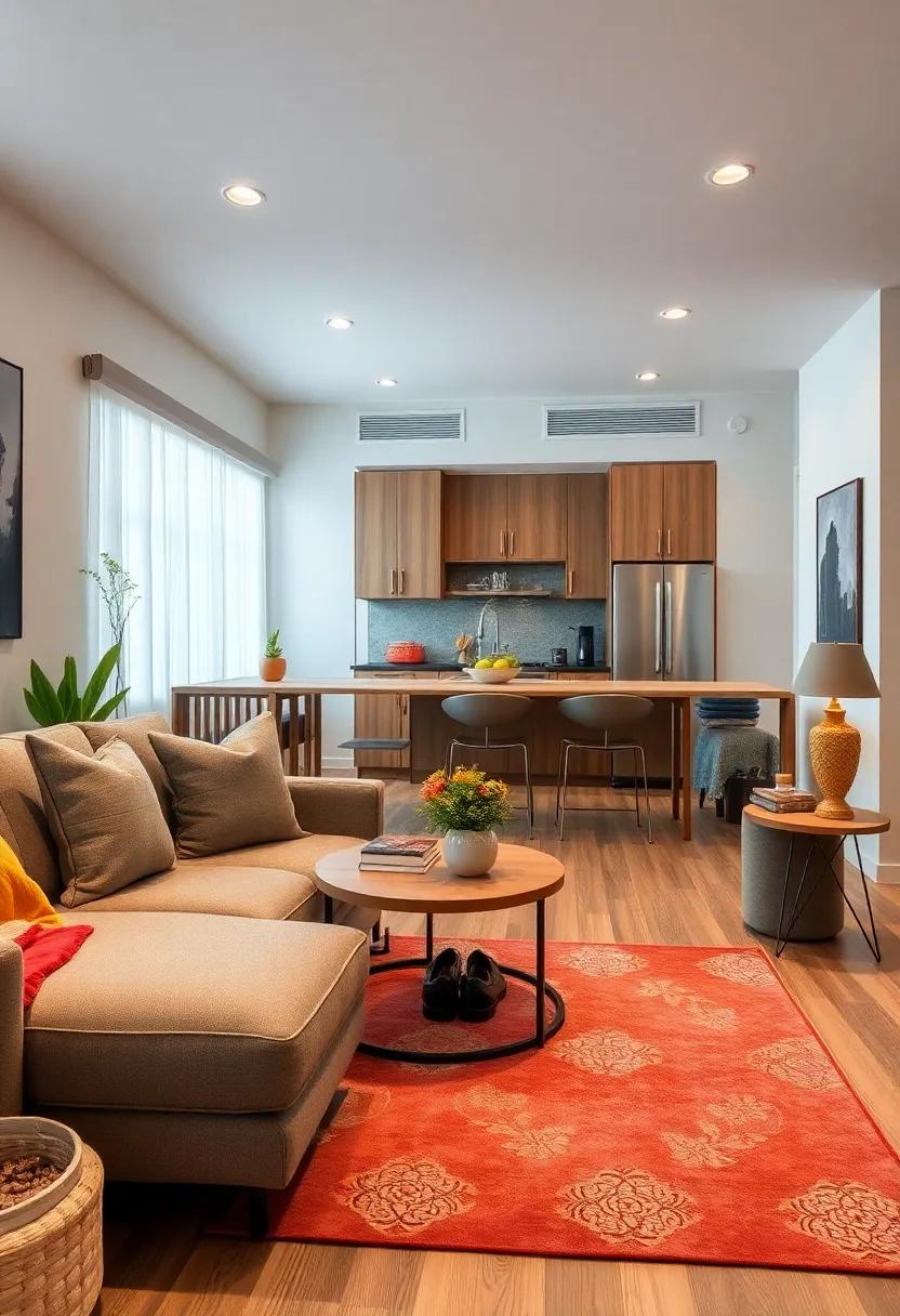 Utilize Under-Sofa Space: Store items‌ like ​shoes ​or blankets ⁣beneath ⁣your sofa, taking advantage of every nook and cranny