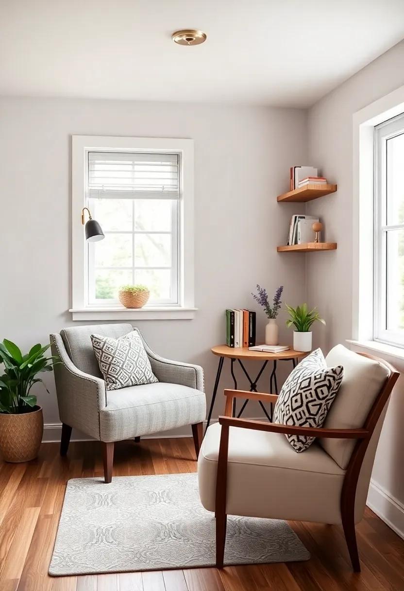 Create⁤ a Cozy Reading Nook:‌ With​ a plush chair and good lighting, turn ​a corner of your ⁤kitchen nook into a warm reading⁢ spot complete​ with a⁣ small ‍side table