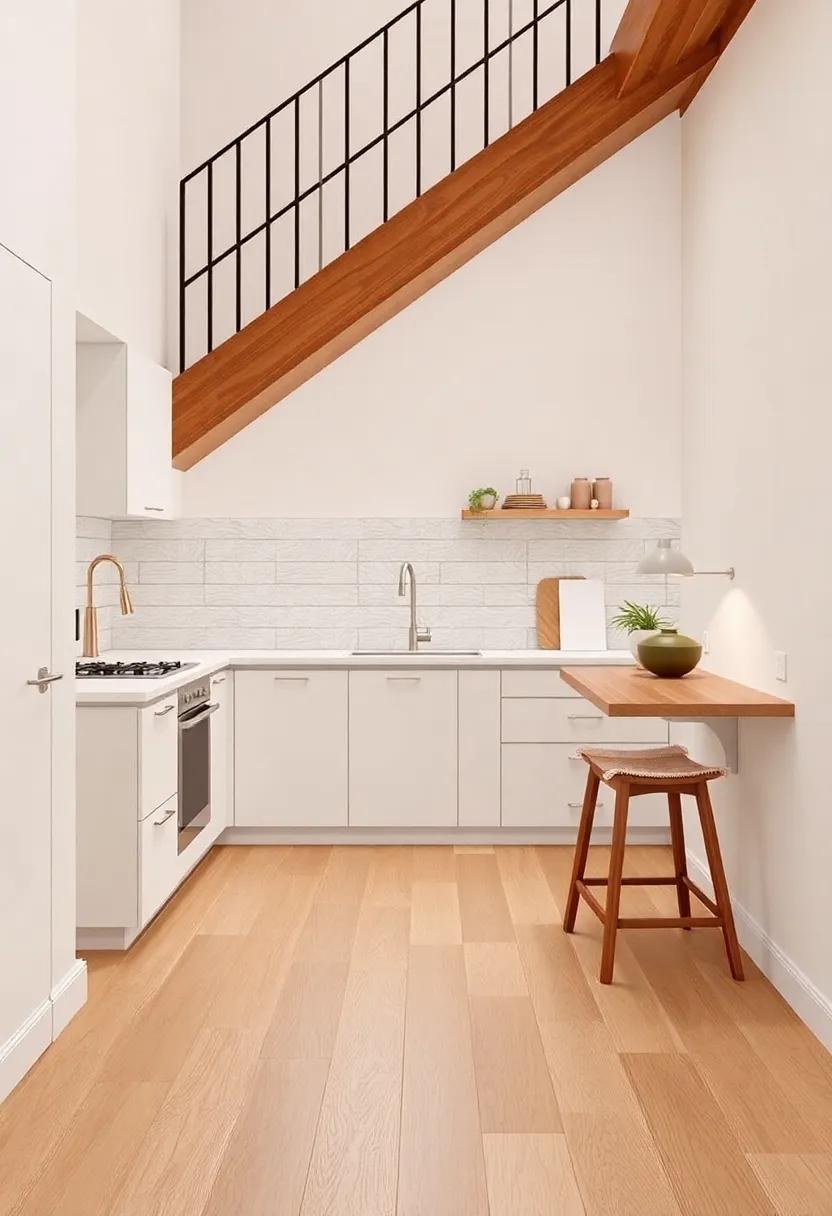 Functional Flooring: Selecting Ideal Materials for Under-Stairs kitchen Spots