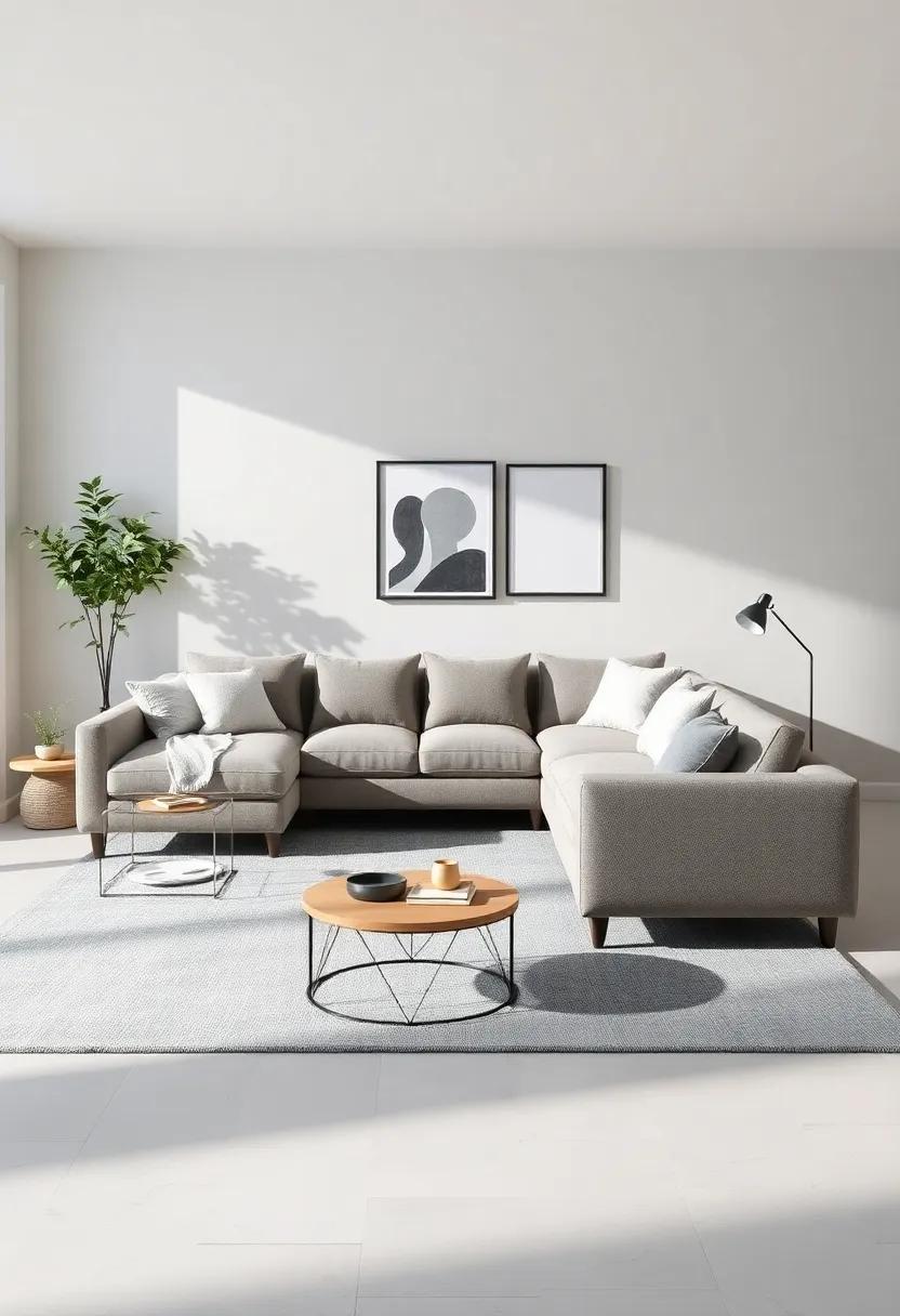 Multi-Functional Marvels: Explore sectionals with built-in storage options that keep your living room tidy and stylish