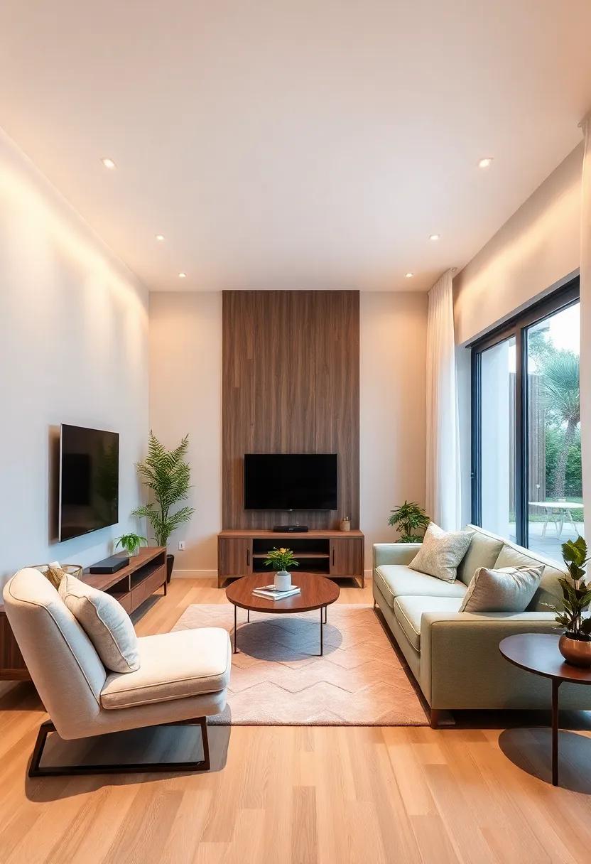 Area Rugs: Define different areas within the open space with strategically placed area rugs that complement your decor