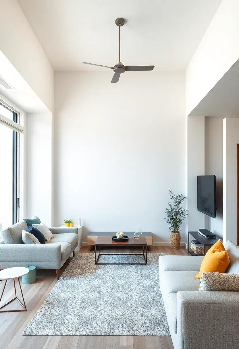 Personal Dropdowns: Utilize vertical wall space to create drop-down tables or desks that can be tucked away when not in use