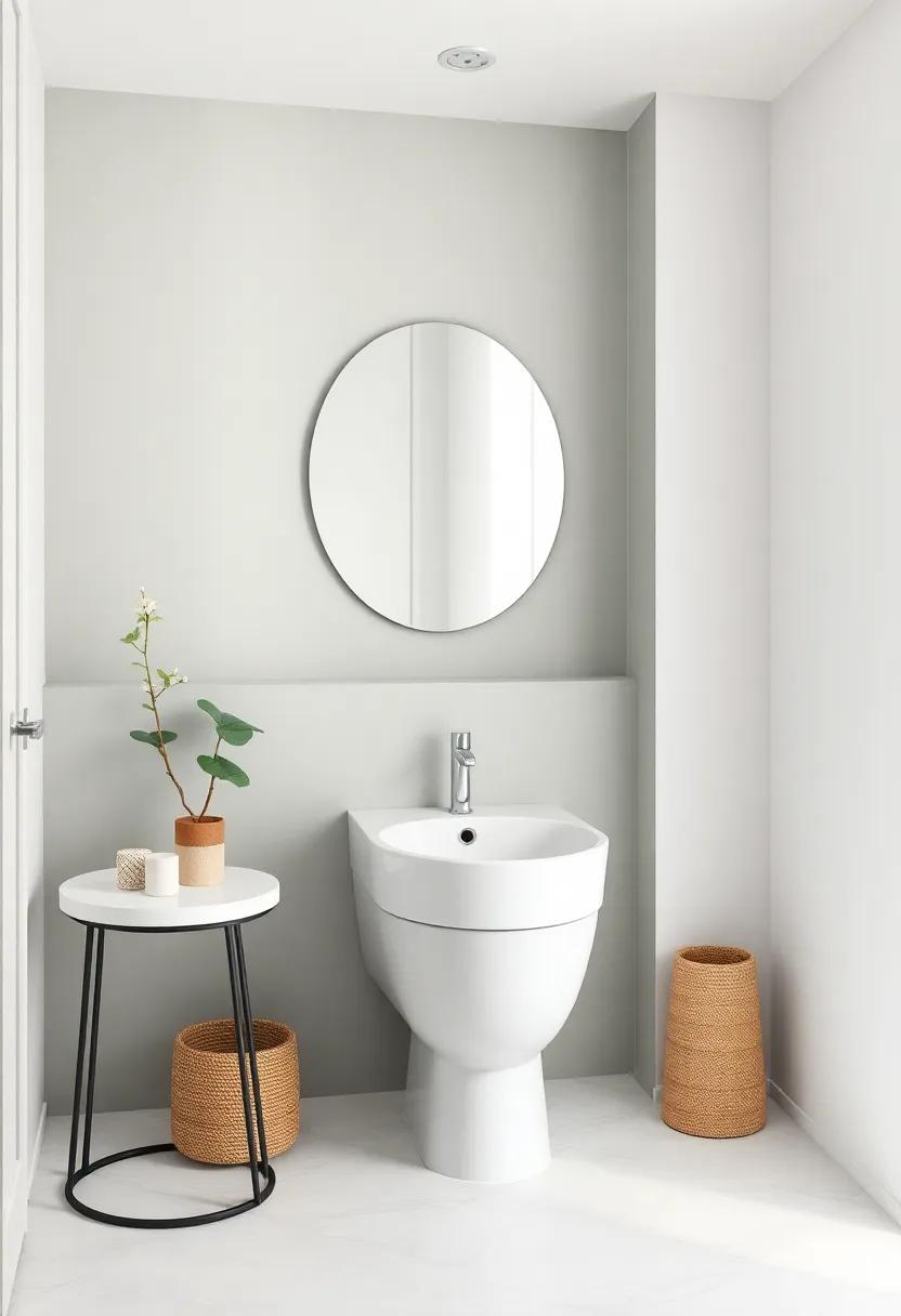 Choose⁣ Eco-Friendly Materials for Sustainable Small‍ Bathroom Décor