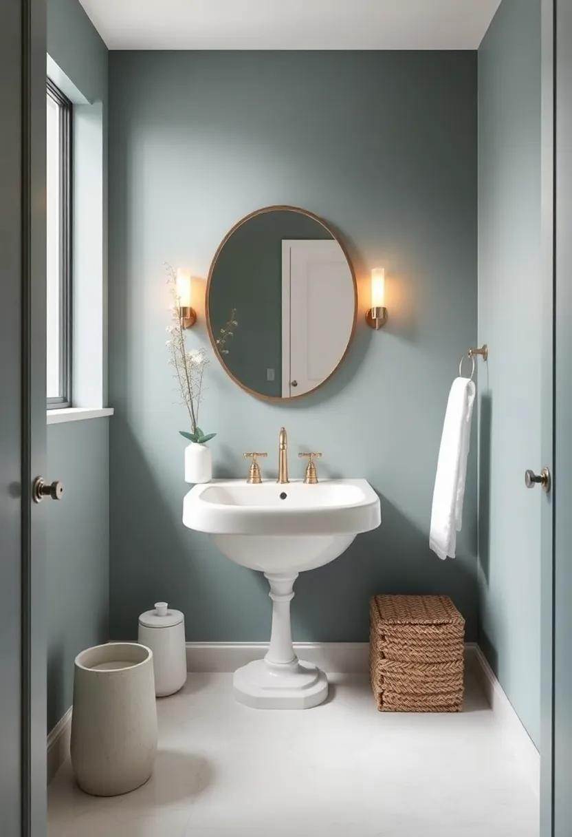 Elevate Your Space with Thoughtful ⁢Color ‍choices for Powder ⁣Bathrooms