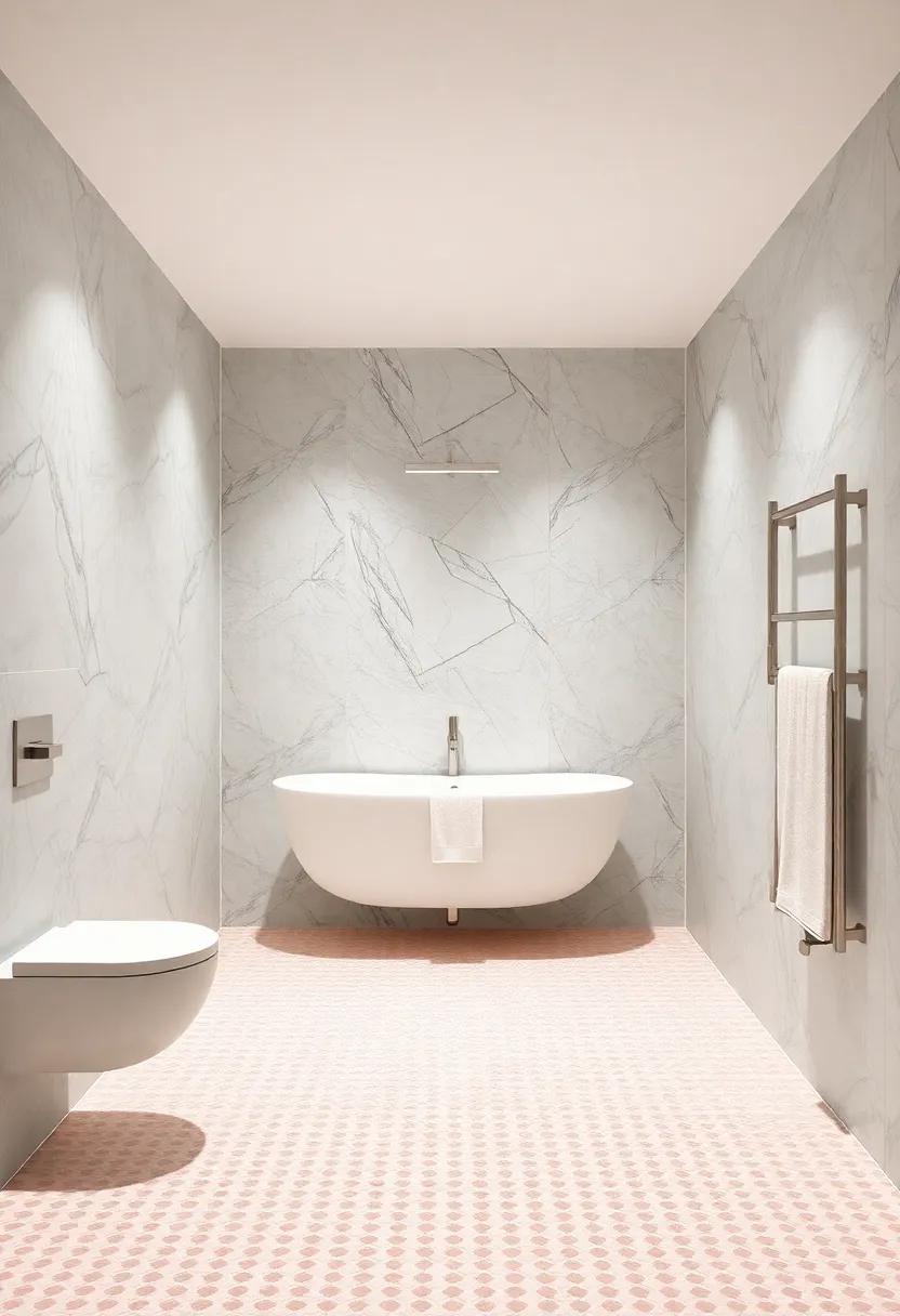 Enhance Comfort with Heated⁤ Floors or Towel racks in ⁣Small Spaces