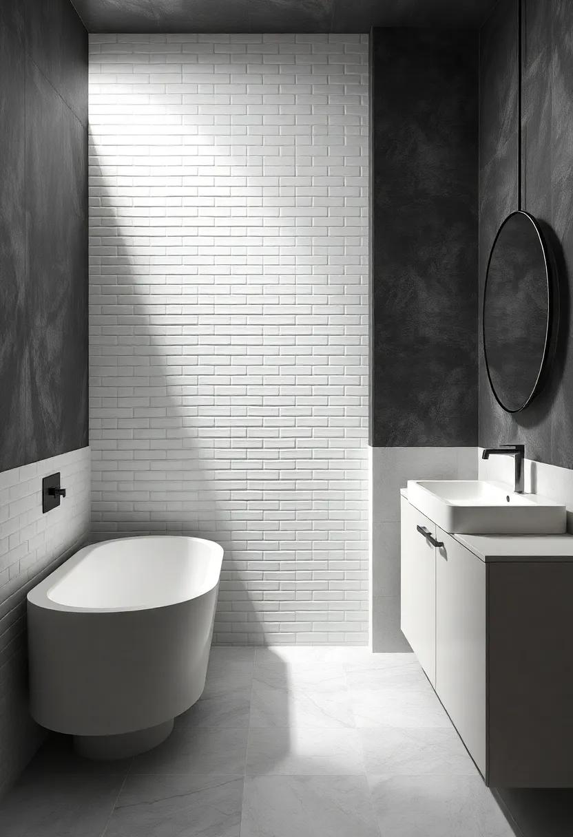 Textural Contrasts: Enhancing Depth in Compact Designs