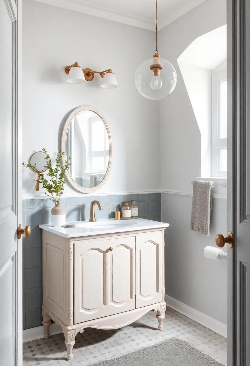 Vintage Vanity Designs That Exude Elegance in Compact Spaces