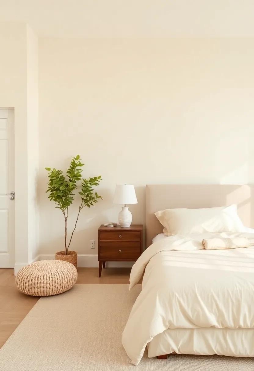 Creamy Ivory: This warm, buttery color creates an inviting softness that enhances the overall tranquility of your bedroom