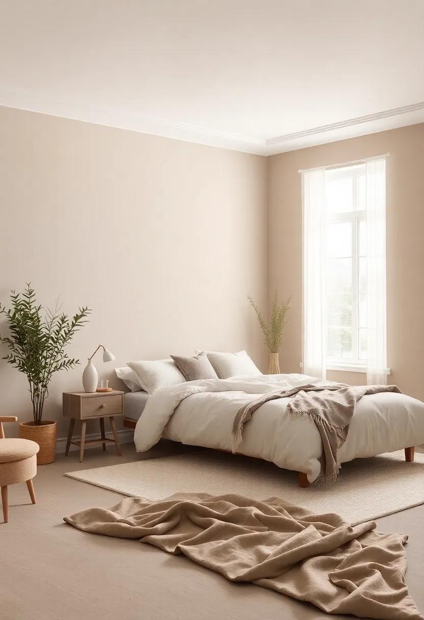 Light Taupe: A balance between gray and brown, light taupe sets a tranquil tone to complement various décor styles