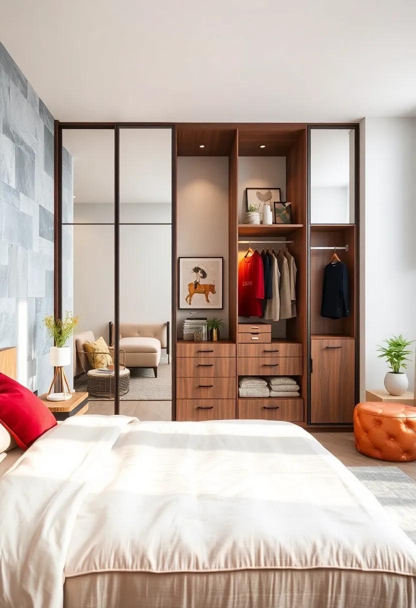 Transformative Mirrors: Enhancing ‌Light and​ Space in Wardrobe Designs