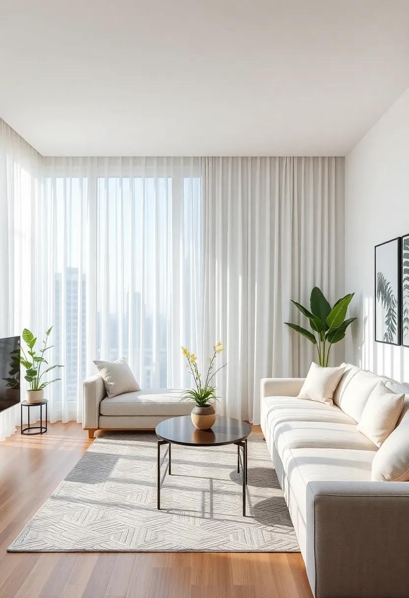 Embrace Natural Light with Sheer Curtains‌ and Bright⁤ Decor