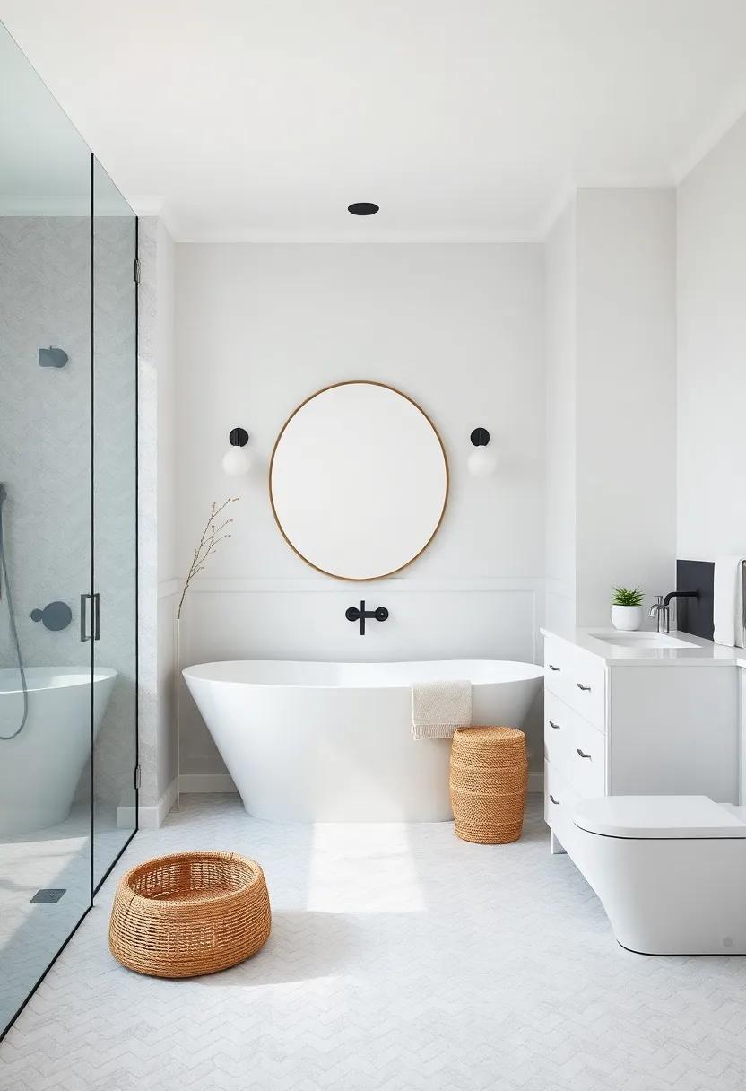 The ⁢Art of ⁤Mixing Modern Elements With Classic Bathroom Decor