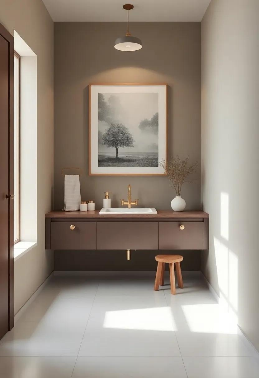 Integrating Vintage Artwork ⁣for a Personal Touch in Bathrooms
