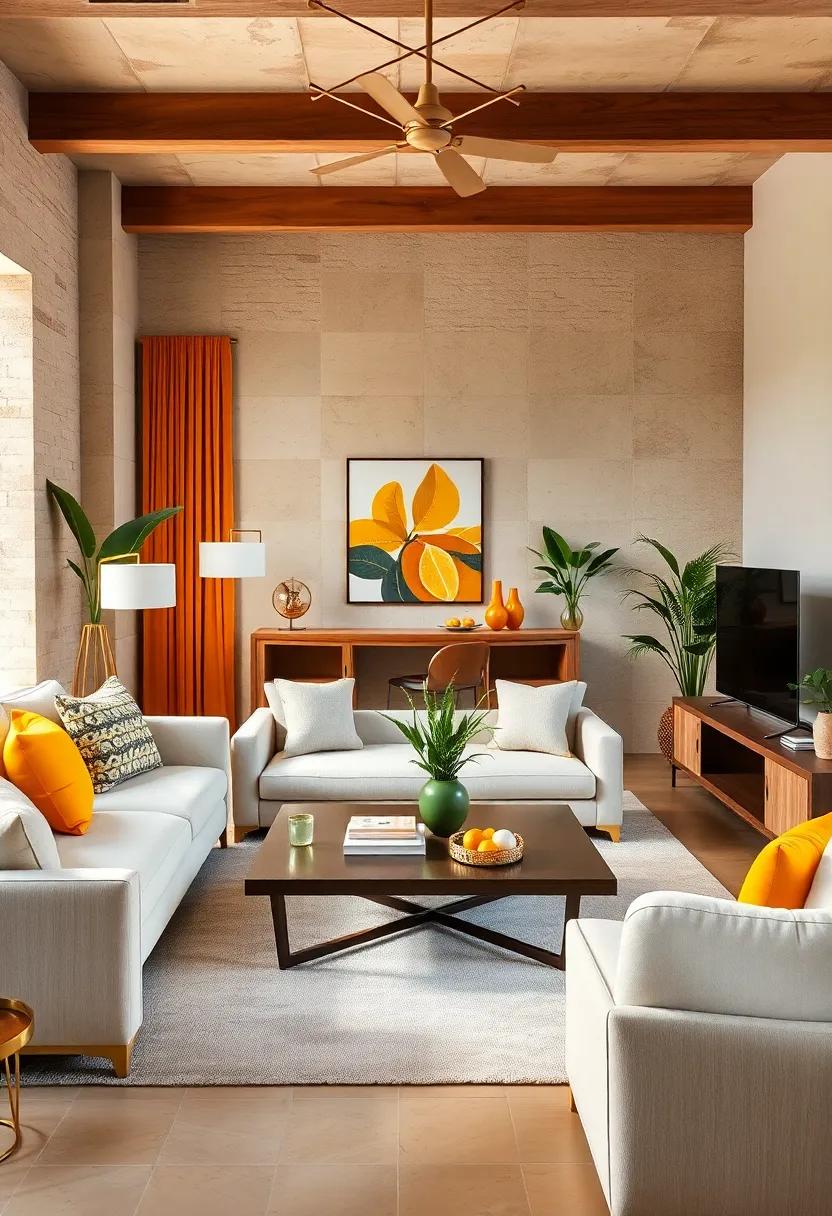 Brighten Up with Citrus Colors: Consider using splashes of‌ vibrant yellows, oranges, and corals to bring sunny energy to the space