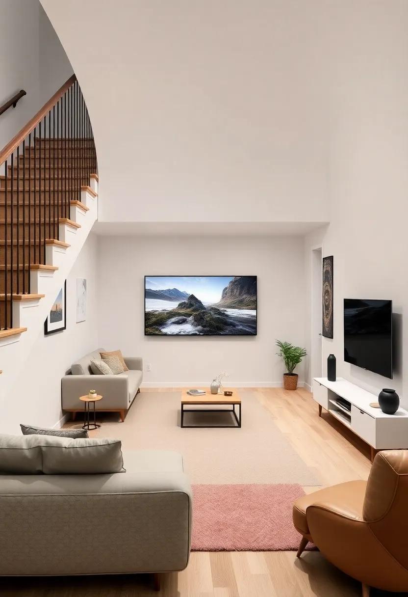 the‍ Art of layering Lighting⁢ in Under-Stairs Living Areas