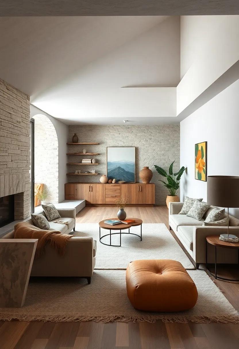 Incorporate a soft area rug​ to define‍ the space and enhance​ comfort, making it perfect for barefoot relaxation