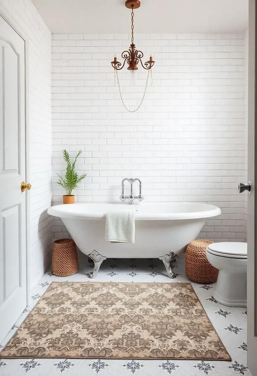 Personal Touch: Customizing Your Bathroom with Unique Rugs