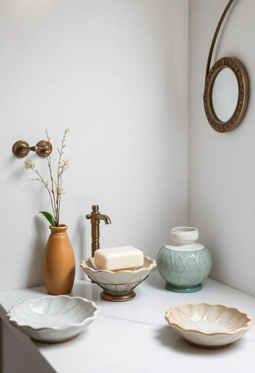 Transforming accessories: Decorative Soap​ Dishes ⁢and ‌holders