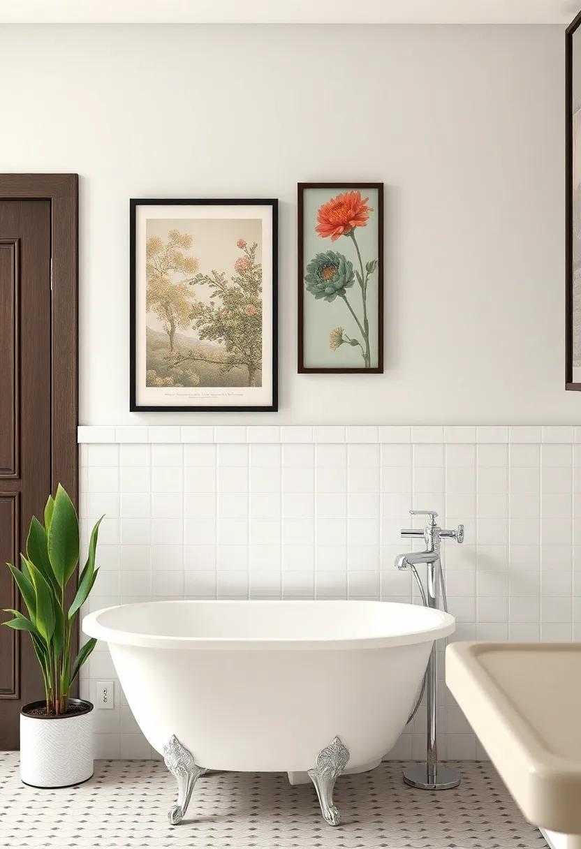 Finding the Perfect Vintage Prints for Your Bathroom Aesthetic