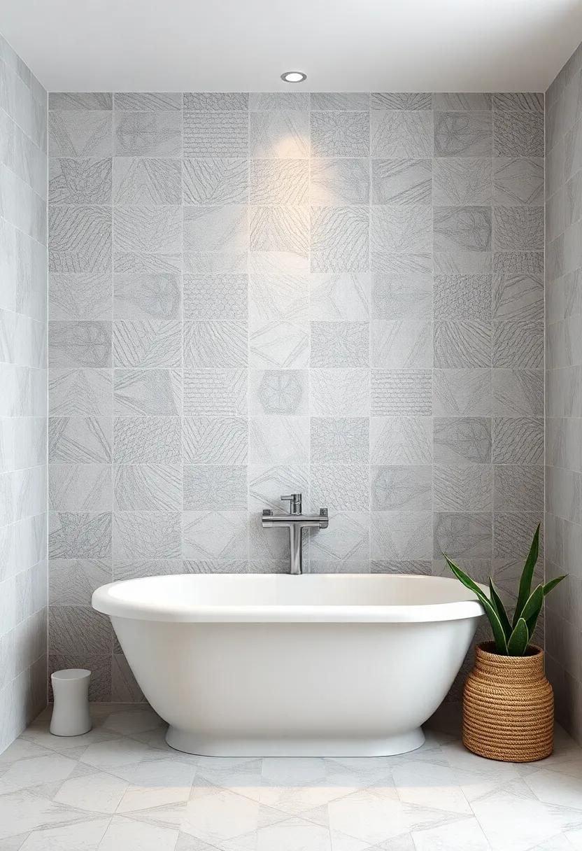 The impact of texture: Materials Used in Vintage bathroom Art