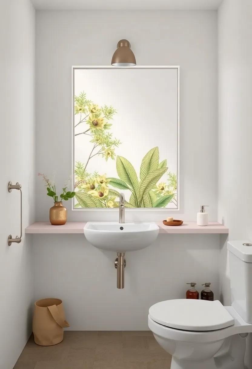 The Role of Nature in Vintage Bathroom wall Art Selections