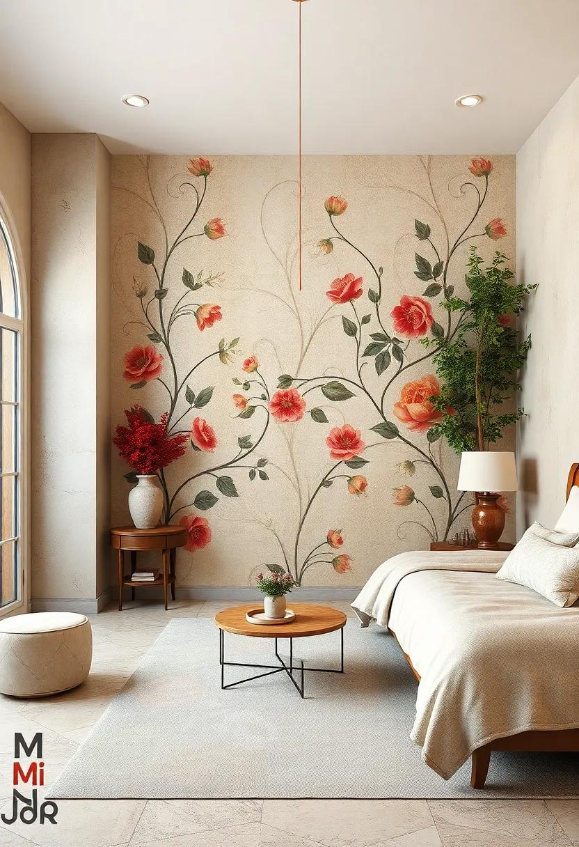 Art Nouveau Inspirations: Celebrate intricate floral designs and curvilinear forms for a romantic, vintage elegance