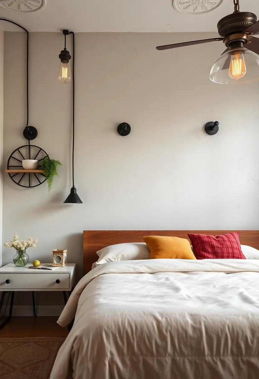 Industrial Elements: Blend industrial-style​ light fixtures and decor elements⁢ with vintage pieces for an ‍eclectic, ⁣contrasting charm