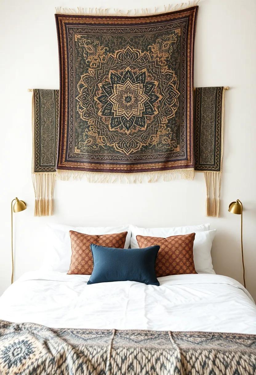 Tapestry Hangings: Use intricate woven tapestries to create a ‍focal point, adding a⁢ sense of texture and ⁤old-world elegance to⁢ your bedroom decor