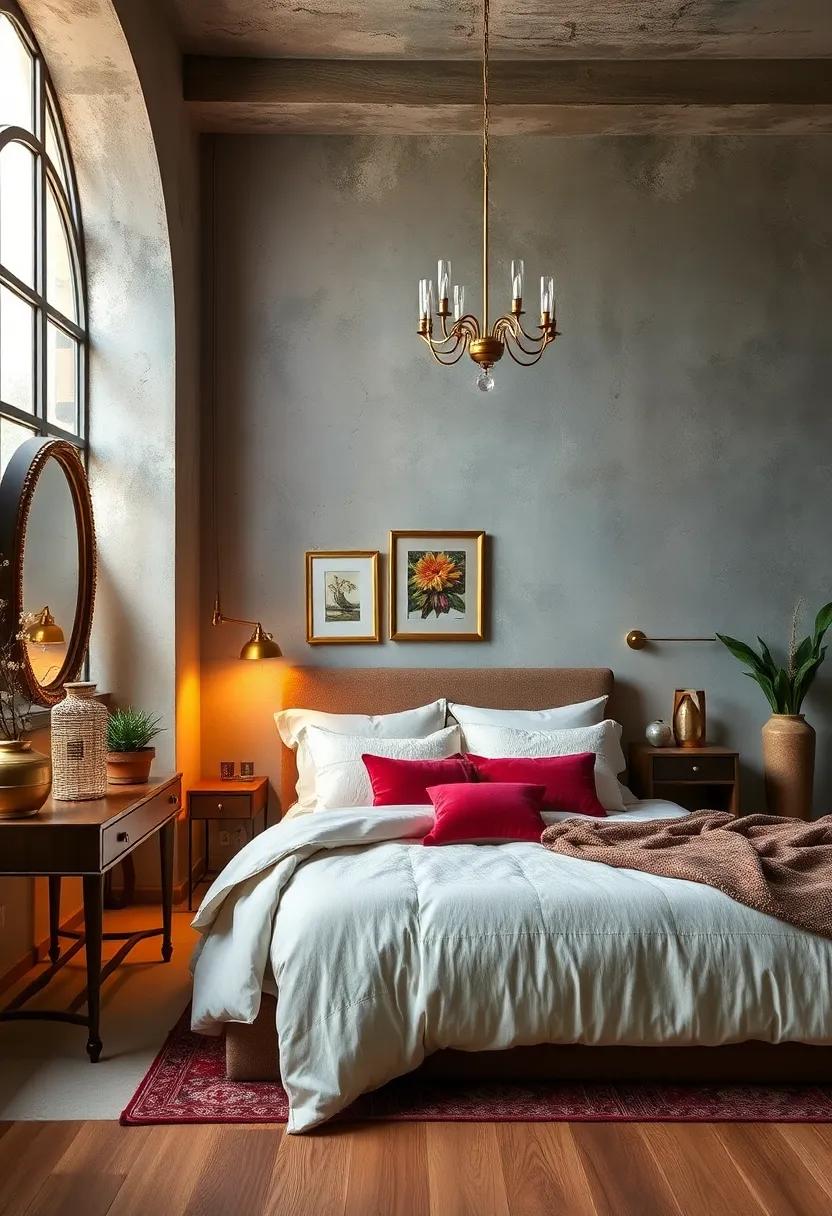 Brass ‍or Gold Accents: Incorporate touches⁣ of brass or gold in your decor through lamps, picture‍ frames, or decorative objects for a touch of vintage glamour