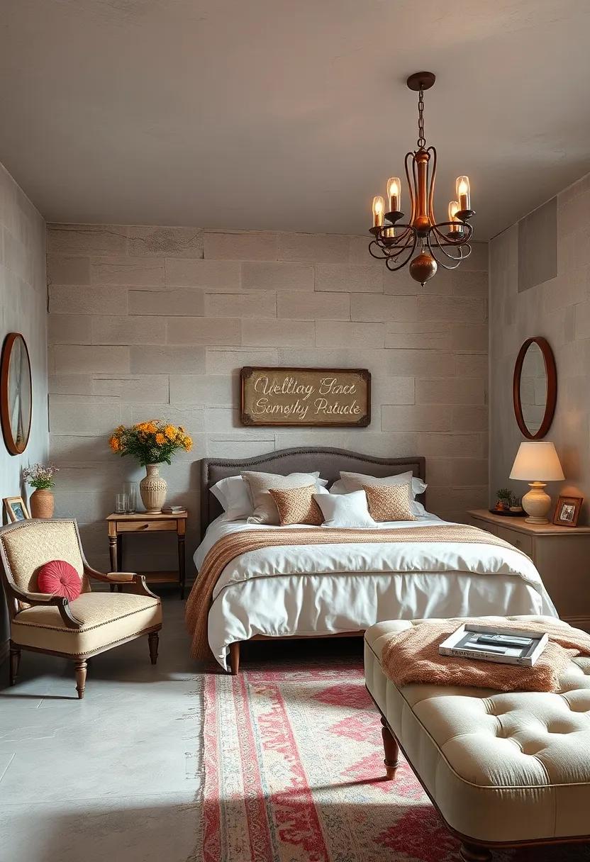 Shabby Chic Decor: Add shabby chic⁣ elements ​like distressed wooden signs or decorative, ⁤worn furniture to enhance the ​vintage vibe