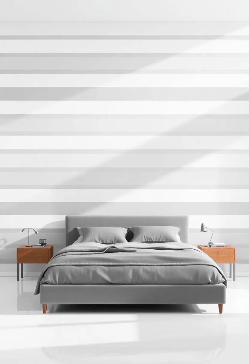 Bold⁤ Stripes: A Playful Way ⁢to Alter​ Perception of‌ Your Space
