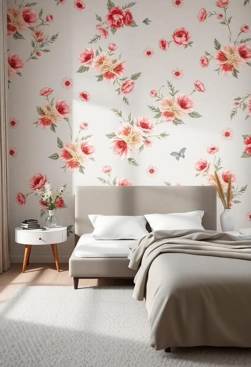 Charming⁢ Floral Prints ‍That Add Elegance to⁣ Your ⁢Bedroom Retreat