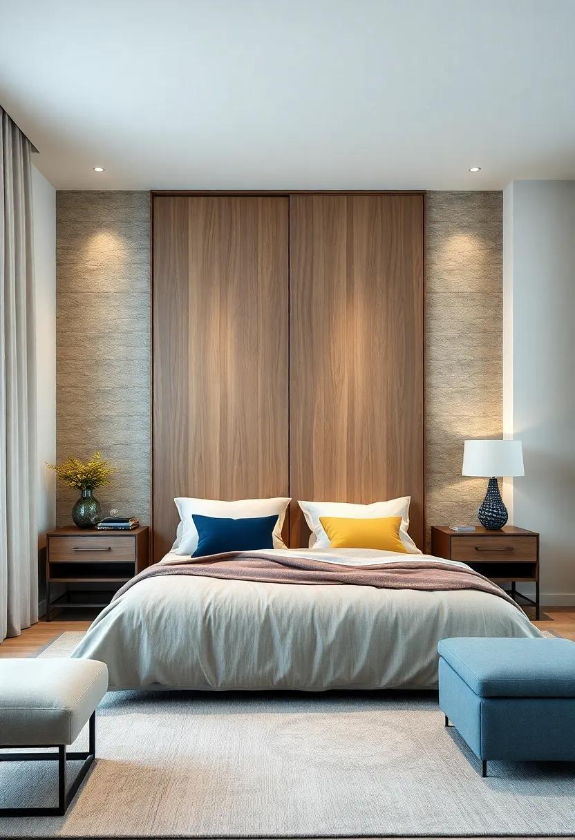 Nightstands with Character: Select nightstands that reflect your personality,combining functionality with aesthetic appeal