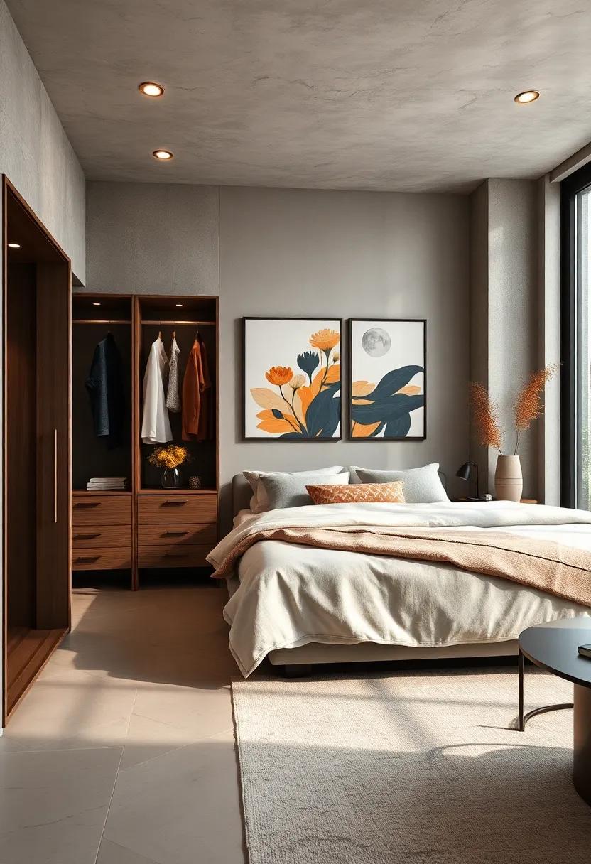 Personal Artwork: Hang a few pieces of art that inspire you, creating a visual retreat you'll love coming home to