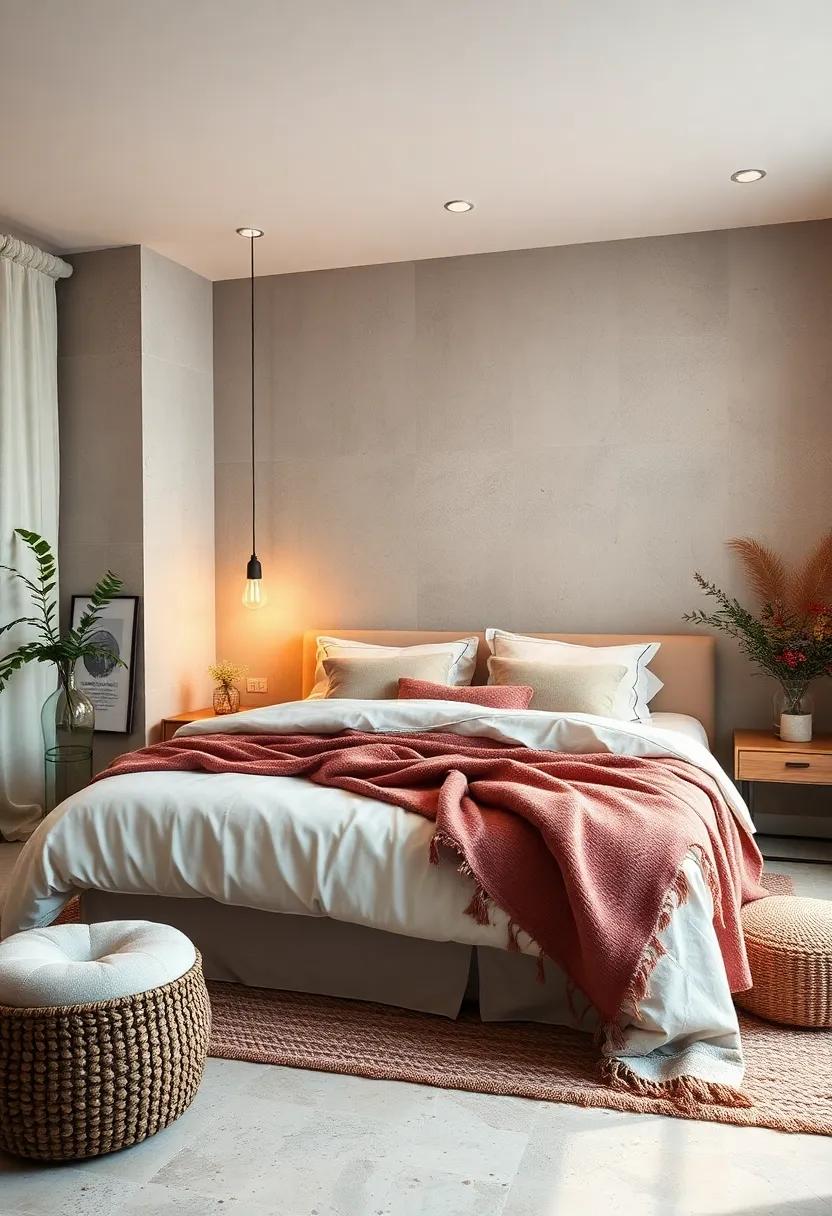 Embracing Textiles: The ‍Role of Cozy Blankets​ and Cushions‌ in⁣ Your Bedroom