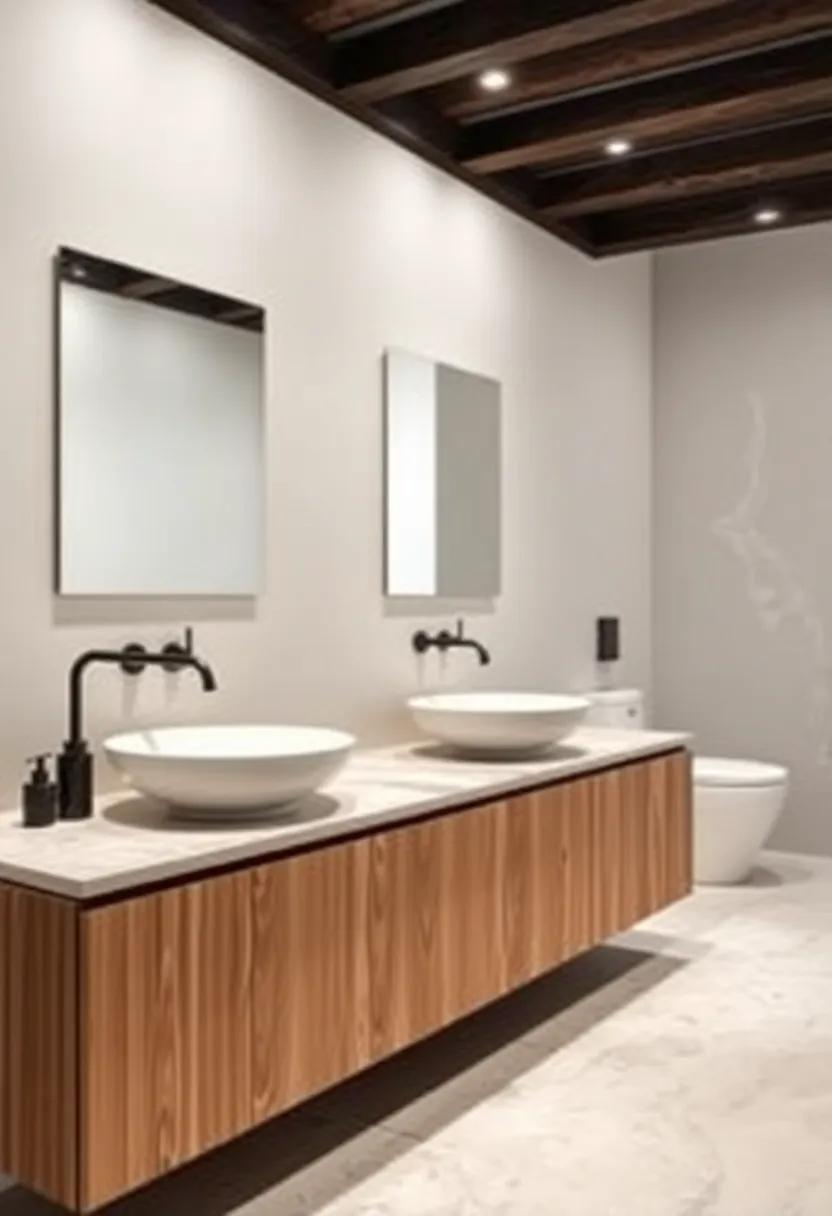 Create⁢ a⁣ Spa-Like Retreat ‍with⁢ Natural⁢ Stone Surfaces⁤ and Sinks