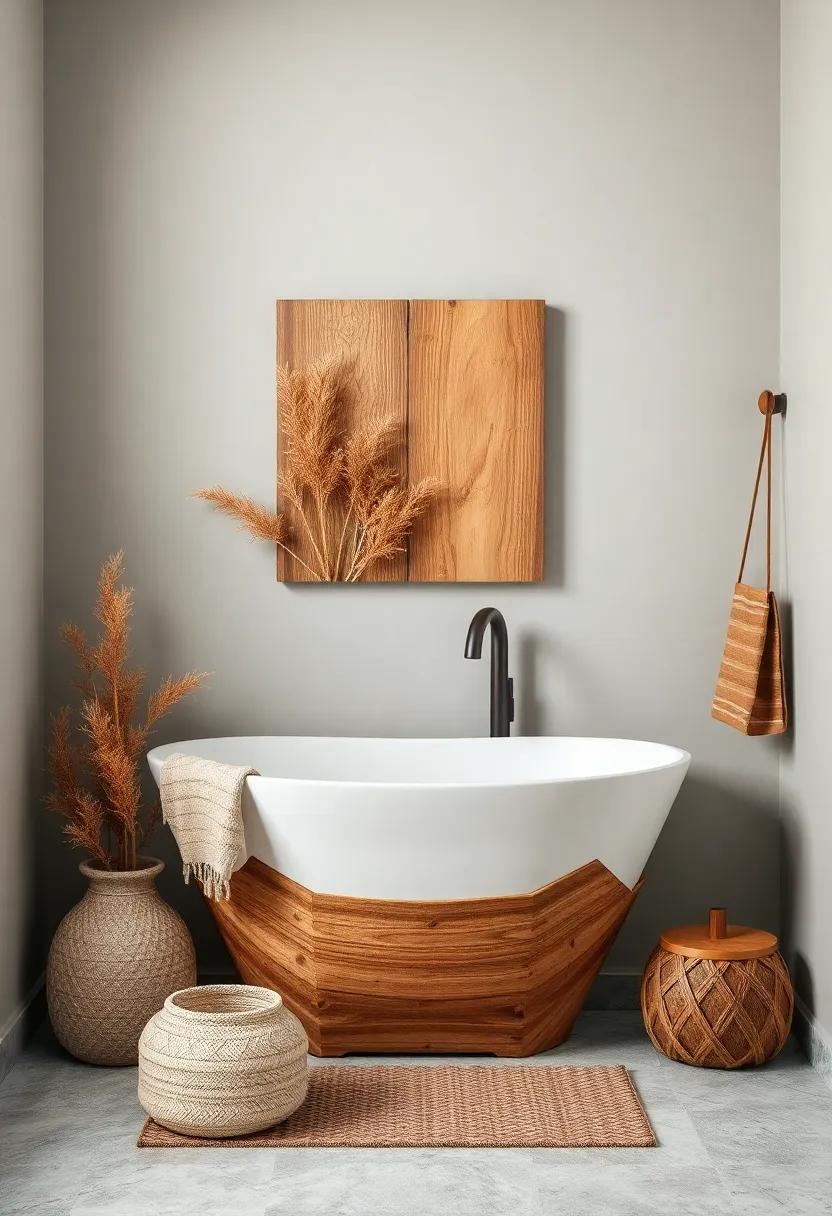 Curate⁣ a Collection of Nature-Inspired ​Accessories for Rustic Appeal