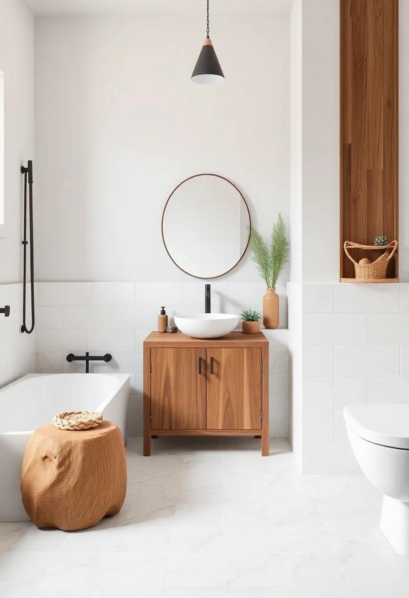 embrace Natural Textures Through Wood ⁣Accents and Reclaimed ‍Materials