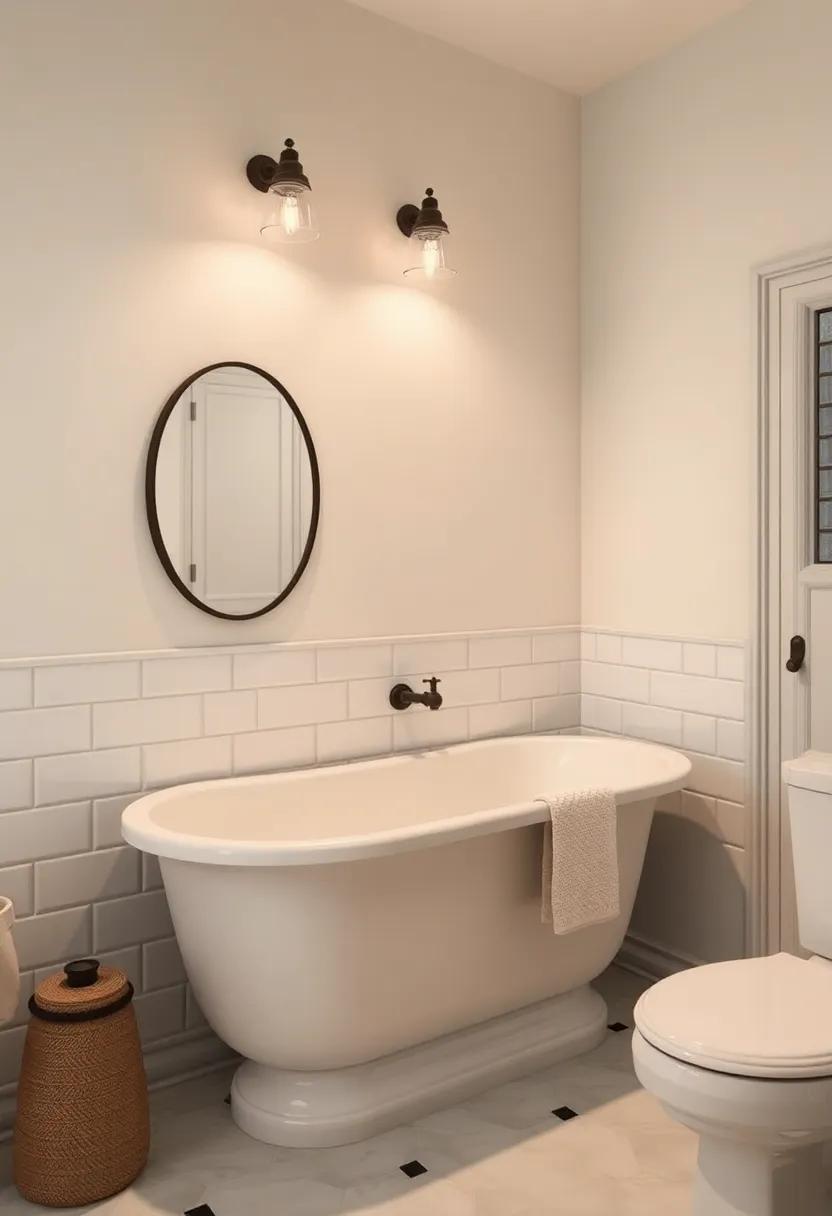 Highlight Vintage Fixtures ‍to Bring ⁢Timeless Elegance to ⁤Your⁤ Bathroom