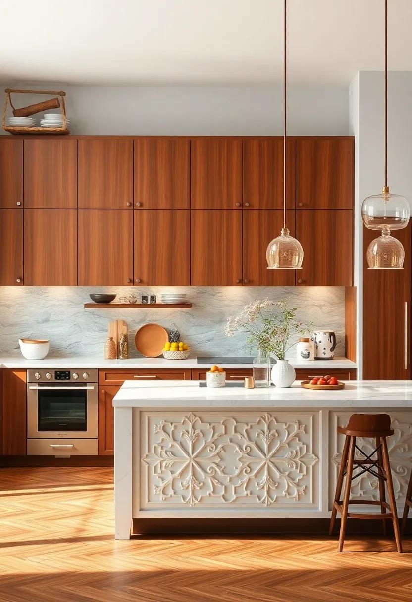 capture the essence of coastal living with driftwood-finished⁣ cabinets paired​ with an‍ airy white island,evoking ⁤beachy vibes all year round