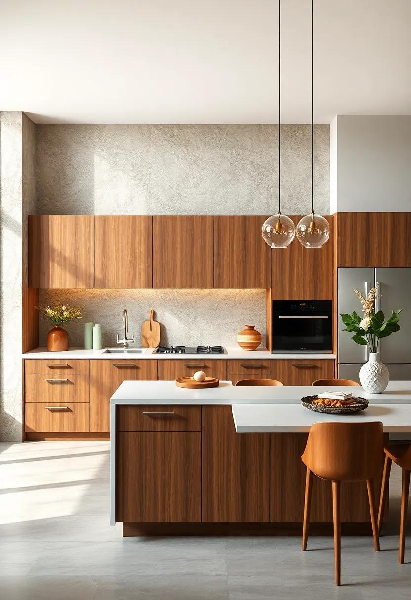 Revel in ⁢the combination‌ of painted gray ⁣cabinets that ⁤transition beautifully ⁤into an elegant white island, adding⁢ depth⁢ and dimension to the kitchen